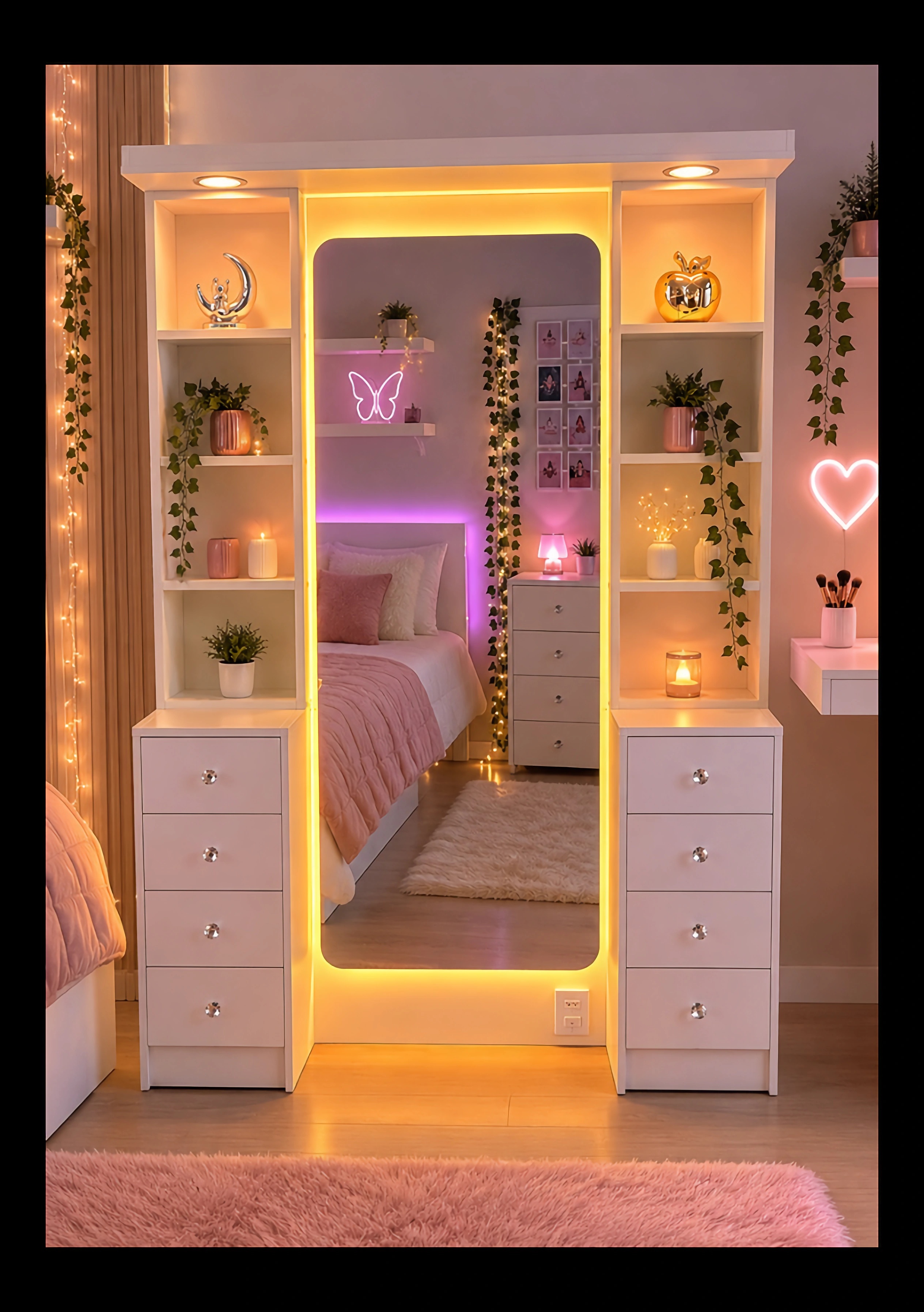 Tocador Glamour LED